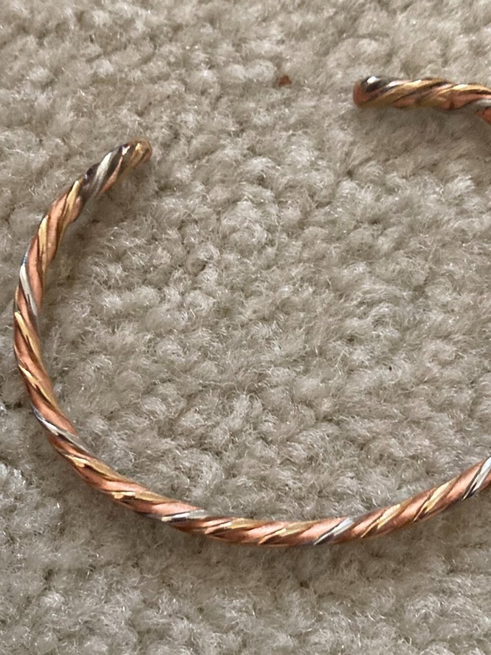 Sergio Lub Copper Core Cuff Bracelet Small